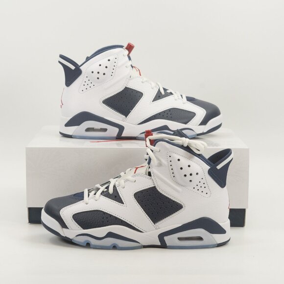 Air Jordan 6 Retro 'Olympic White' CT8529-164 Basketball Multi-Size - Picture 8 of 14